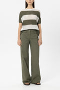 Pullover aus Leinen-Mix - multi - Standard | Model Front