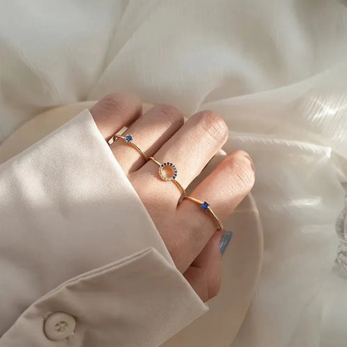 Celeste Gold Open Ring-collectie